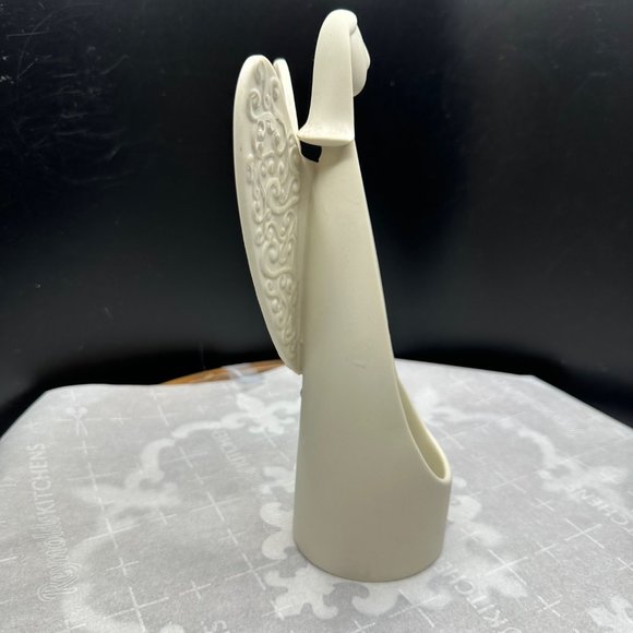 PartyLite Serenity Candle Holder Angel Votive Tea Light Home Decor Collectible - Picture 6 of 9